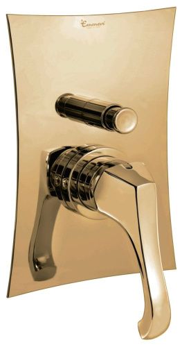 Смеситель для душа Emmevi Ares 76019/BR встраиваемый в стену бронза
