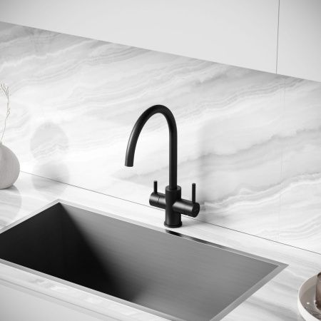 Смеситель для кухни Sancos Taper SC4012MB на мойку черный