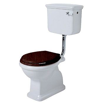 Низкая труба с механизмом слива Simas D23cr