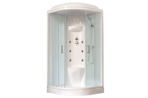 Душевая кабина Royal Bath НК RB90HK7-WT 90х90 четверть круга с крышей ориентация универсальная