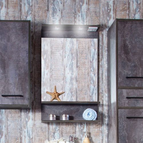 Зеркало с подсветкой Бриклаер Чили 4627125415159 60х90 подвесное - фото 2