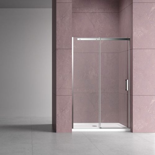 Душевая дверь Vincea Dice VDS-4D140CL 140х200 стекло прозрачное профиль хром