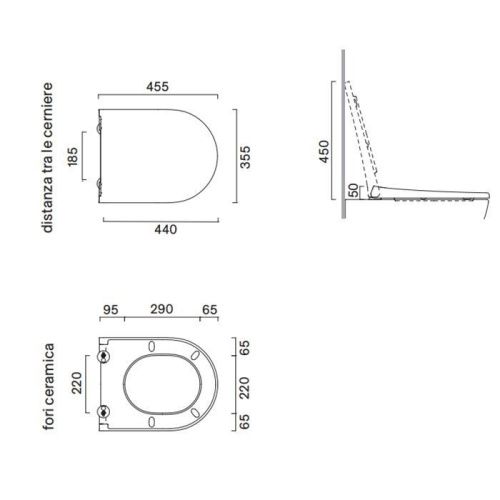Крышка сиденье для унитаза Catalano Sfera 551300001 - фото 2