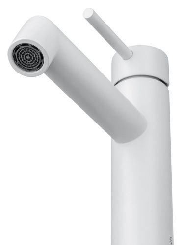 Смеситель Wonzon & Woghand WW-H1063-MW на раковину белый - фото 3