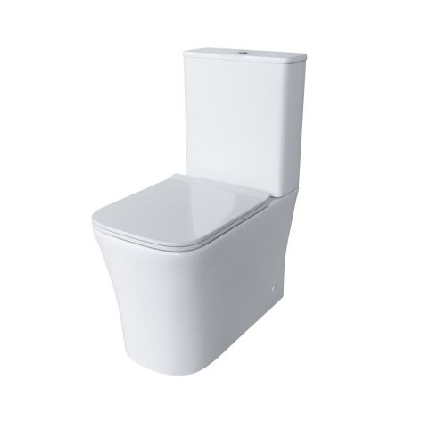 Унитаз напольный с бачком Grossman Classic GR-4467S белый с сиденьем микролифт безободковый каскадный смыв