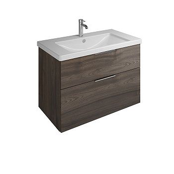 Тумба с раковиной Burgbad Eqio SEYQ093F2012C001*1 90х50 подвесная цвет коричневый