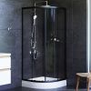 Душевой уголок Am.Pm X-Joy W88E-205-080BT64 80х80 стекло прозрачное профиль черный с поддоном