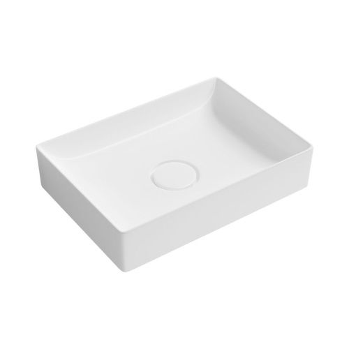 Раковина из сантехнического фарфора Wellsee Pure BY Wellsee 150702000 50х40 накладная цвет белый без отверстий под смеситель - фото 2
