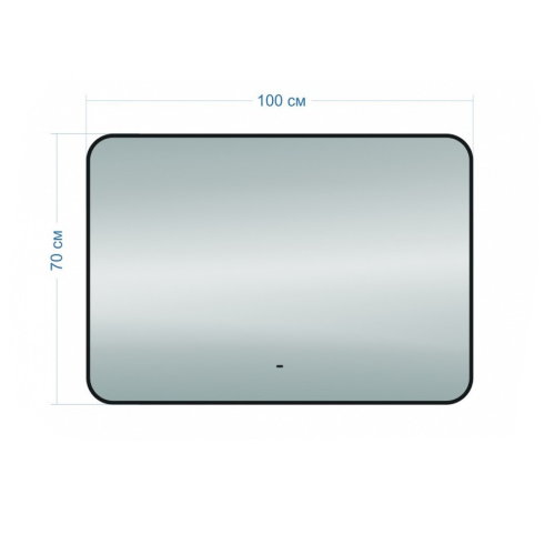 Зеркало с подсветкой Maretti Florenza FL1410070P14EL 100х70 подвесное - фото 3