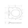 Крышка сиденье для унитаза BelBagno Amanda BB051SC