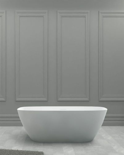 Ванна из искусственного камня Abber Stein AS9612-1.7 170х70 отдельностоящая прямоугольная с ножками - фото 2