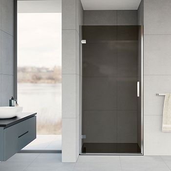 Душевая дверь Vincea Flex VDP-1F900CG 90х200 стекло тонированное профиль хром