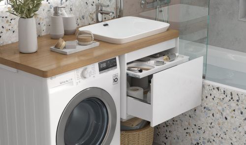 Столешница Velvex KLAUFS st.KLA.120.R дуб французский 120х60 накладная цвет дерево - фото 3