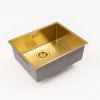 Кухонная мойка Grandex Aqua 5011361 55х45 цвет золото поверхность матовая