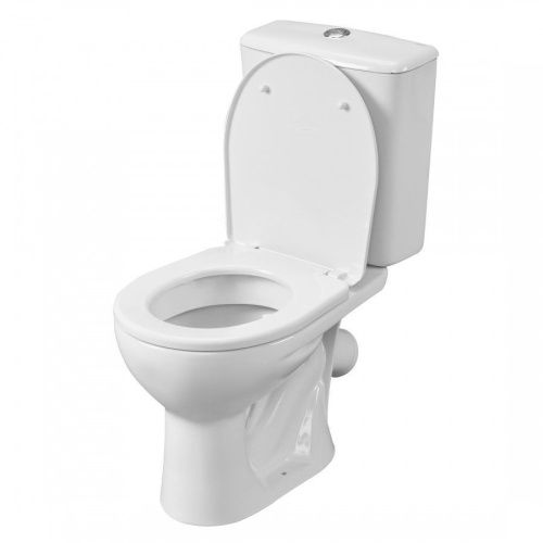 Унитаз-компакт напольный с бачком Santeri Орион 1P4038S0000BF белый с сиденьем микролифт каскадный смыв - фото 2