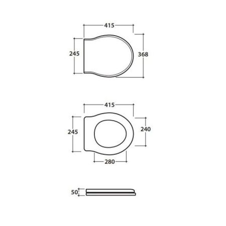 Крышка сиденье для унитаза Globo Paestum PA139bi/br