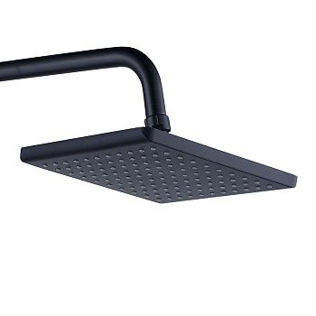 Верхний душ Bond Cube B02-9988 20х20 черный