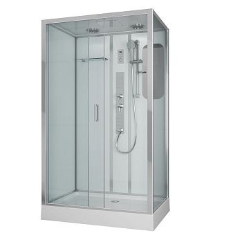 Душевая кабина Niagara Premium 60120114GQL 120х80 прямоугольная с крышей ориентация левая