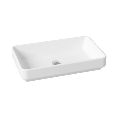 Раковина из сантехнического фарфора Lavinia Boho Bathroom Sink Slim 33311004 60х30 накладная цвет белый без отверстий под смеситель - фото 3