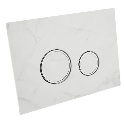 Клавиша смыва механическая Lavinia Boho RelFix 38050904 цвет белый - фото 2