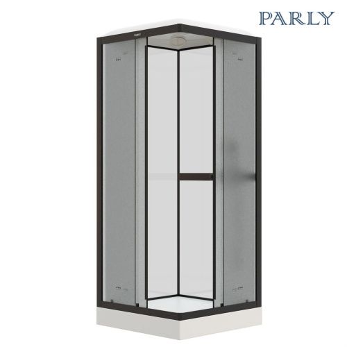 Душевая кабина Parly Frost FQ811B 80х80 квадратная с крышей ориентация универсальная - фото 3
