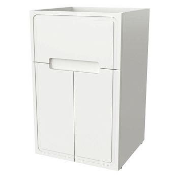 Тумба под раковину Taliente Olejo TA-MBO-60NR-blanco 50х50 напольная цвет белый