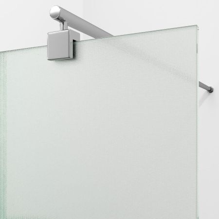 Душевая перегородка Wasserkraft Rur 30W 30W46-TXG 110х200 стекло текстурное профиль хром