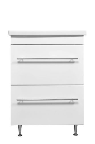 Тумба под раковину Stella Polar Ванесса SP-00000218 60х40 напольная цвет белый - фото 5