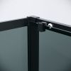 Душевой уголок Grossman Cosmo 120.K33.02.1090.21.10 100х90 стекло тонированное профиль черный без поддона