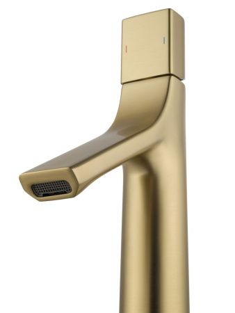 Смеситель для раковины Wonzon & Woghand The one WW-H1011-BG на столешницу золото