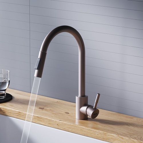 Смеситель для кухни Dorff Logic D3007511 на мойку сатин - фото 3