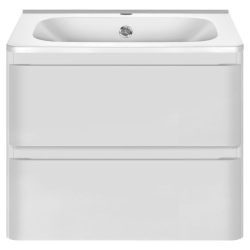 Тумба под раковину Vincea Vico VMC-2V600GW 60х50 подвесная цвет белый - фото 3