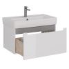 Тумба под раковину LeMark Buno mini LM05BM80T 70х50 подвесная цвет белый