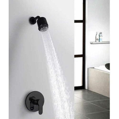 Душевая система ALMAes Bartin TVZ-0895 встраиваемая в стену цвет черный - фото 3