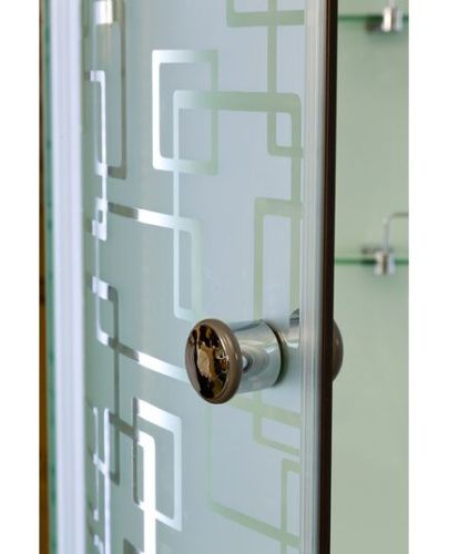 Душевая кабина AvaCan EM1511RLED+GM 110х80 асимметричная с крышей ориентация правая - фото 4