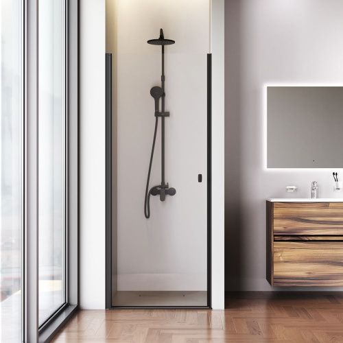 Душевая дверь Am.Pm Sunny W87G-80-1P-BT 80х190 стекло прозрачное профиль черный - фото 3