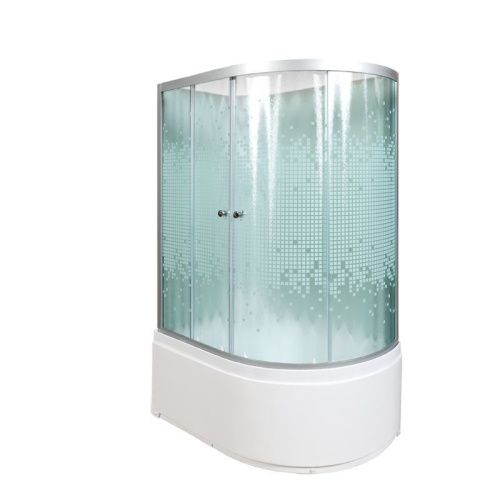 Душевая кабина AvaCan L920LNGM 120х80 асимметричная без крыши ориентация левая - фото 2