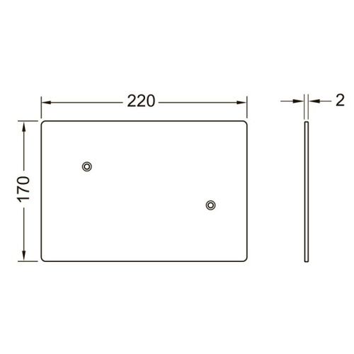 Заглушка Tece TECEflushpoint 9240999 - фото 2