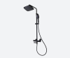 Душевая стойка Bronze de Luxe 2039H настенная цвет черный