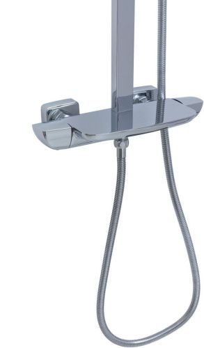 Душевая стойка Allen Brau Infinity 5.21030-00 настенная цвет хром - фото 5