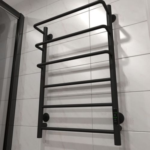 Полотенцесушитель электрический Тругор Пэк сп Пэксп19/8050черныйВГП 55х80 черный - фото 2