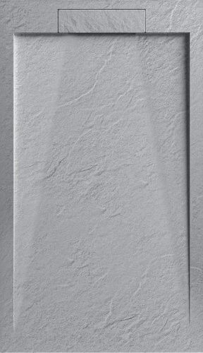 Душевой поддон из искусственного камня Esbano LUXE ESPLX100G 100х100 серый