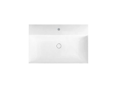 Раковина из сантехнического фаянса Hatria BAHIA_13 BH0600465011TS0 60х50 подвесная цвет белый - фото 2