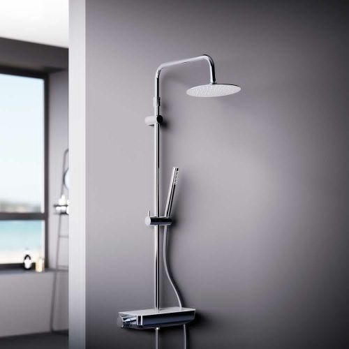 Душевая стойка Damixa Scandinavian Pure 936780000 настенная цвет хром - фото 3