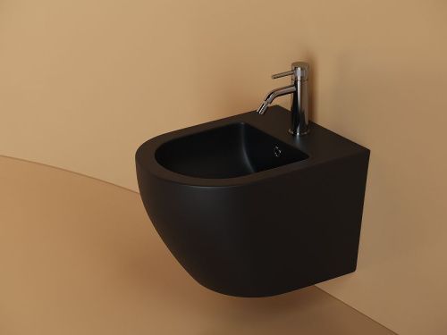 Биде подвесное Ceramica Nova UNO CN11002MB цвет черный - фото 2
