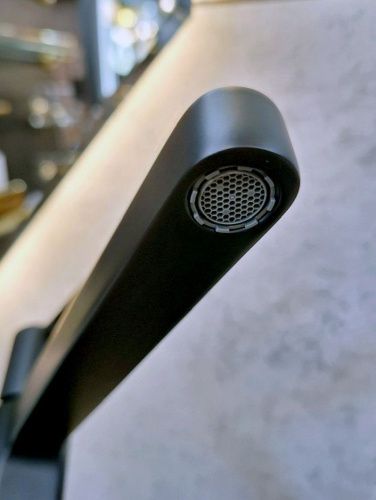 Смеситель для раковины AltroBagno Unione AltroBagnoUnione010221MB на столешницу черный - фото 5