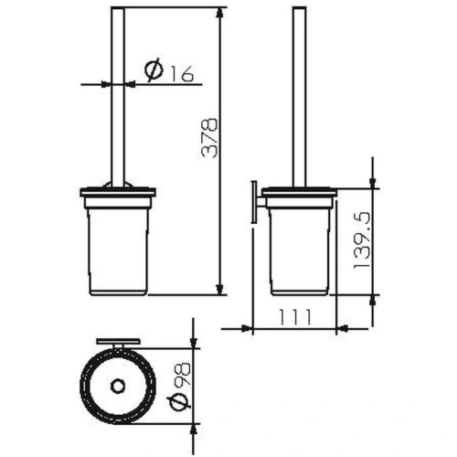 Ерш Langberger MOLVENO 30825A - фото 2