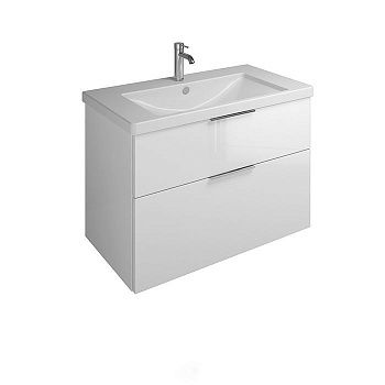 Тумба с раковиной Burgbad Eqio SEYQ093F2009C001*1 90х50 подвесная цвет белый