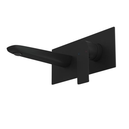 Смеситель для раковины Berges VENTAS 76006 встраиваемый в стену черный