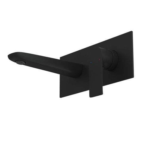 Смеситель для раковины Berges VENTAS 76006 встраиваемый в стену черный - фото 3